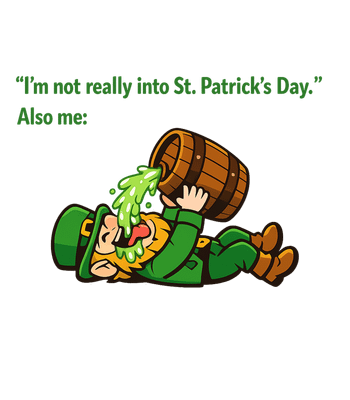 St. Patrick's Day Leprechaun