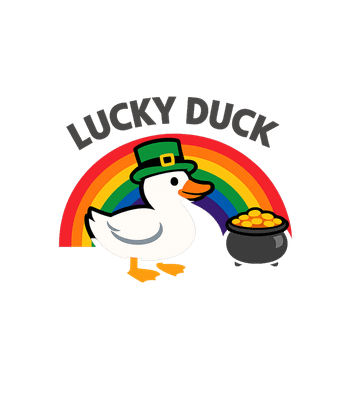 Lucky Duck St. Patrick's Day