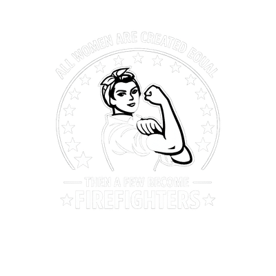 Empowering Firefighter Woman