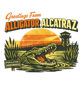Alligator Alcatraz Greetings