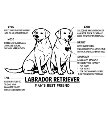 Funny Labrador Anatomy