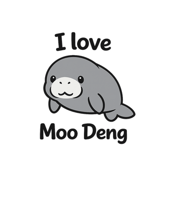 I Love Moo Deng