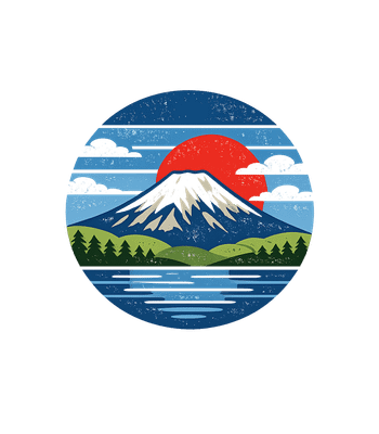 Mount Fuji Sunset View