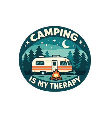 Camping Is My Therapy