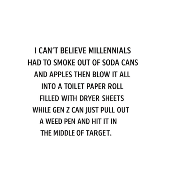 Generational Weed Culture