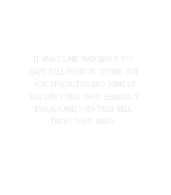 Fast Food Menu Frustration