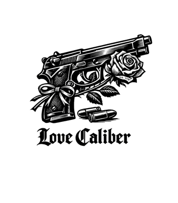 Love Caliber Gun Rose