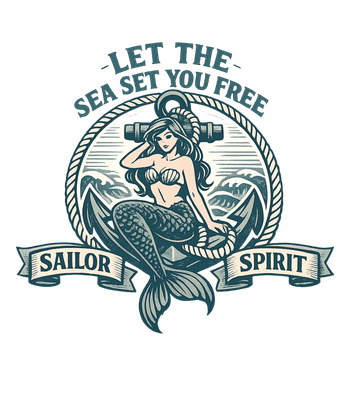 Sailor Mermaid Anchor