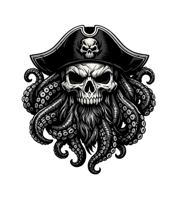 Octopus Skull Pirate