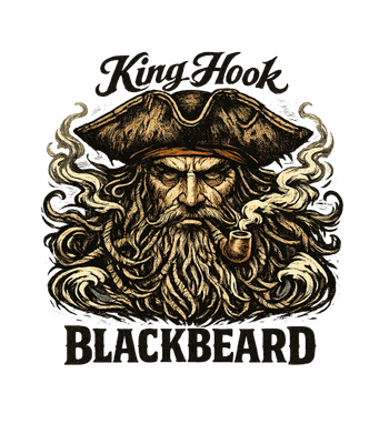King Hook Blackbeard Pirate