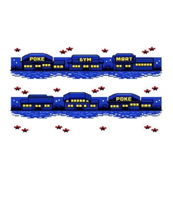 Poke Gym Mort Pixel