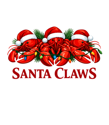 Santa Claws Christmas Lobsters