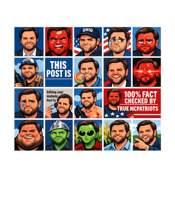 J.D. Vance Meme Grid