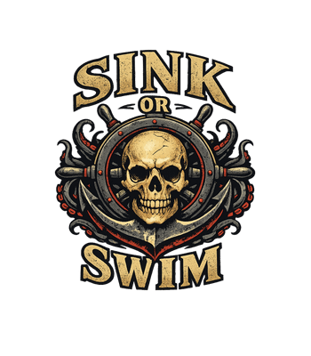 Sink Or Swim Skull