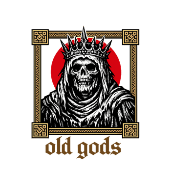 Old Gods Crowned Skull