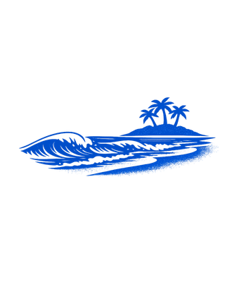 Tropical Island Wave