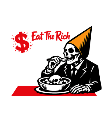 Feast on Tyranny - 2 sided