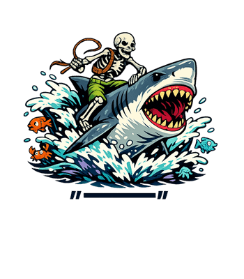 Skeleton Shark Angler