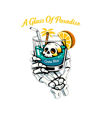 Skull Cocktail Paradise