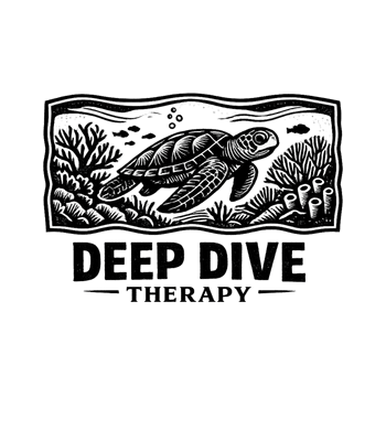 Ocean Turtle Block Print