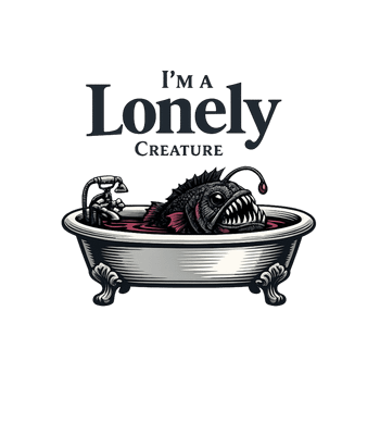 Lonely Anglerfish Bathtub
