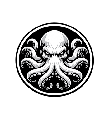 Menacing Kraken Octopus