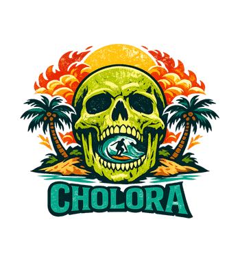 Cholora Surf Skull