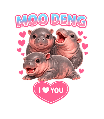 Moo Deng Baby Hippos