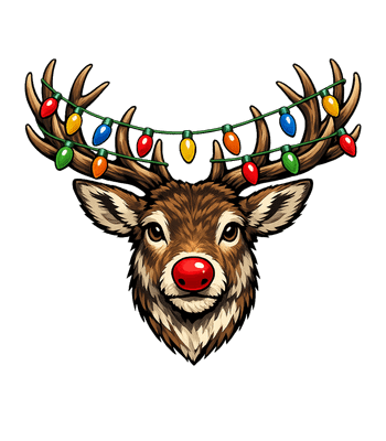 Festive Reindeer Lights
