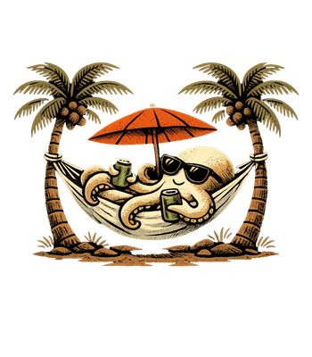 Chilling Octopus Hammock