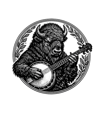 Bison Banjo Player