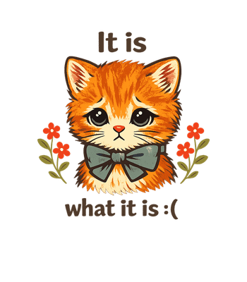 It Is What It Is Kitten