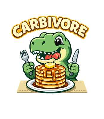 Dinosaur Carbivore Pancakes
