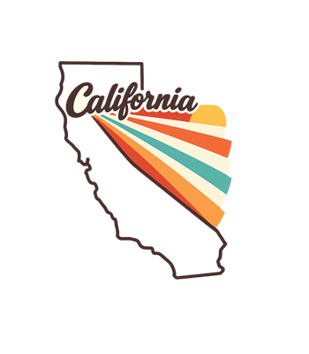 Retro California Pride