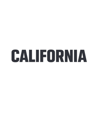 California Block Letter Basic T-Shirt
