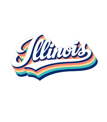 Retro Illinois Pride