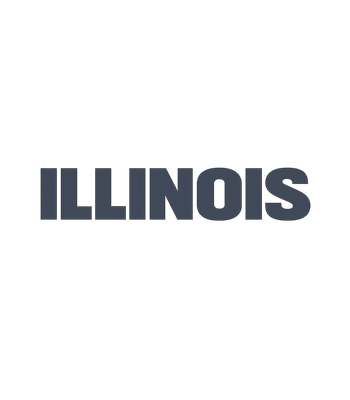 Illinois Block Letter Basic T-Shirt