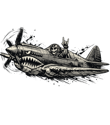 Skeleton Pilot Rock On