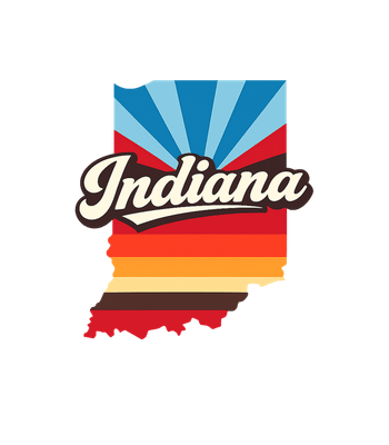Indiana Retro Sunset