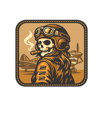 Fighter Pilot Skull