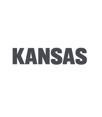 Kansas Block Letter Basic T-Shirt