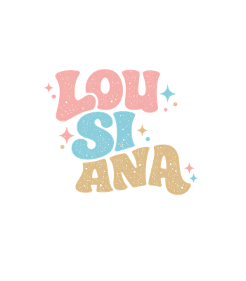 Retro Louisiana Pride