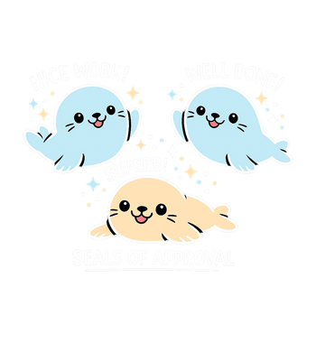 Cute Seals of Approval