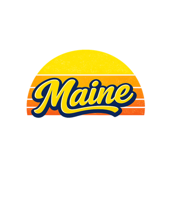 Maine Retro Sunset