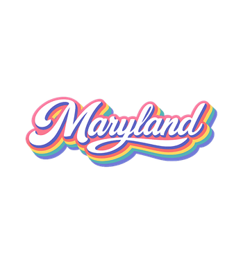 Retro Maryland Rainbow