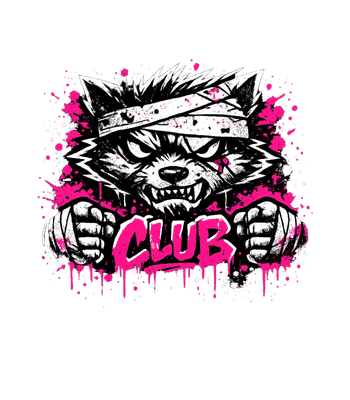 Fierce Club Raccoon