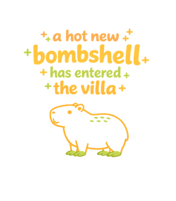 Capybara Bombshell Villa