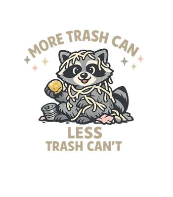 More Trash Can Raccoon