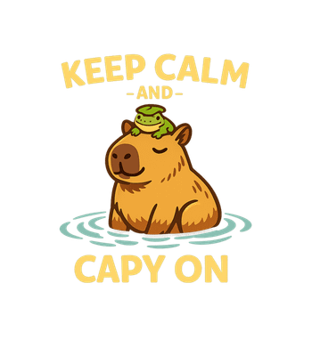 Keep Calm Capy On