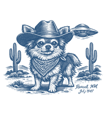 Roswell Cowboy Chihuahua